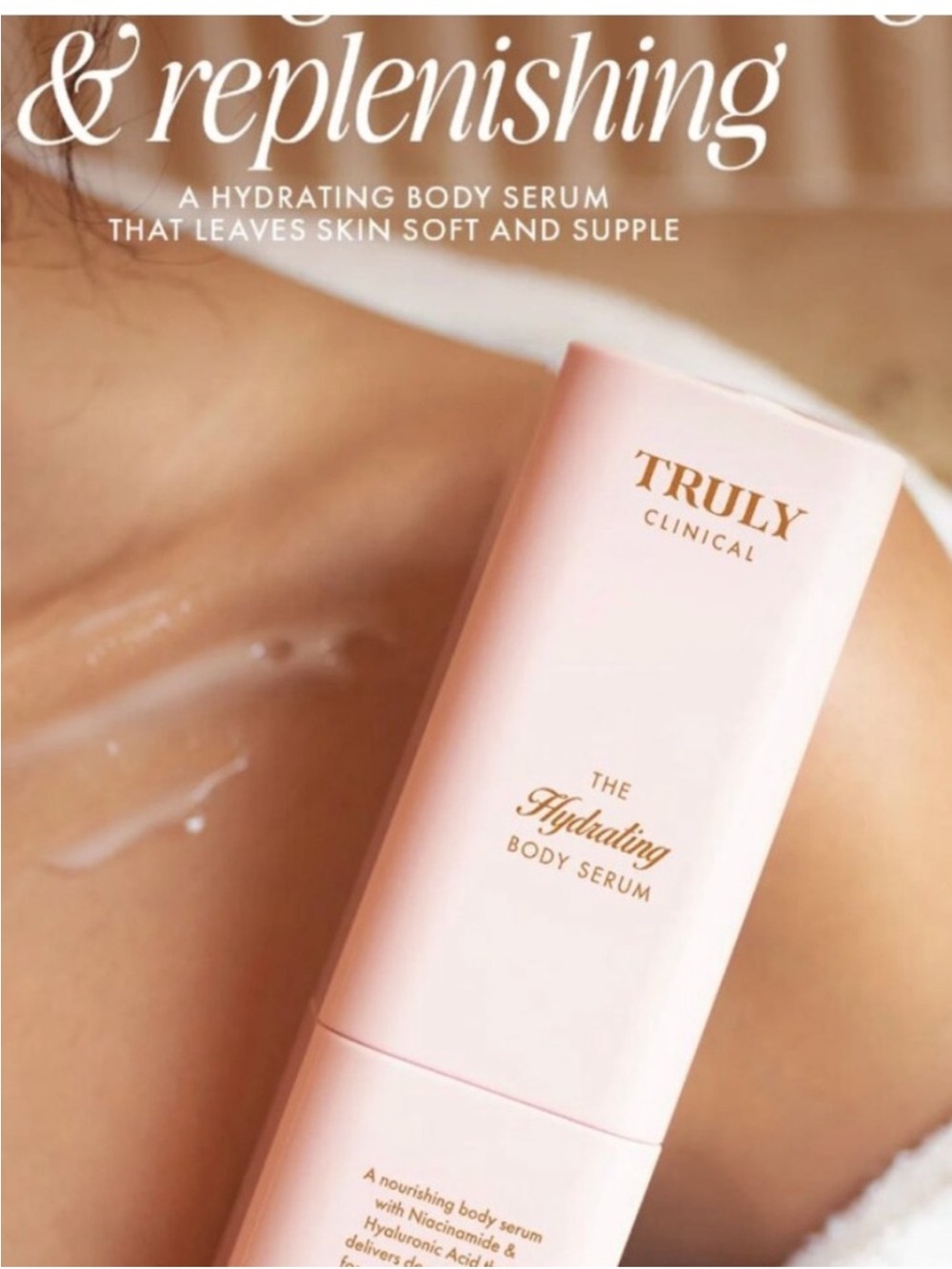 TRULY The Hydrating Body Serum For Dry, Dehydrated Skin • NEW - Picture 3 of 5